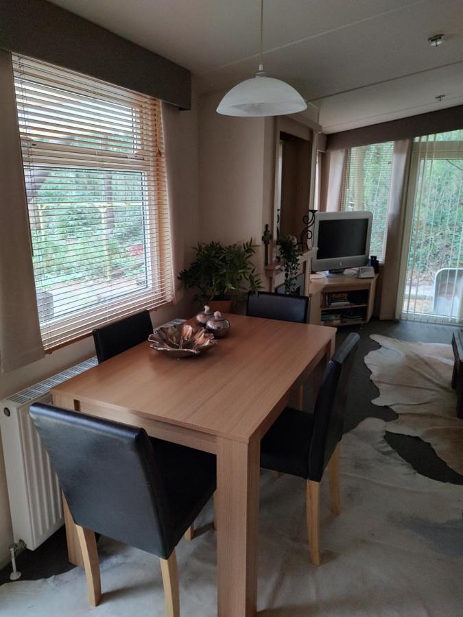 Chalet Met Veranda Aan Bosrand Vledder Exterior photo